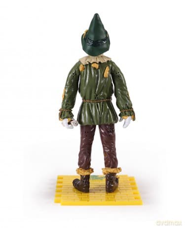 The Wizard Of Oz Scarecrow Bendyfig Figurine (With His Diploma)