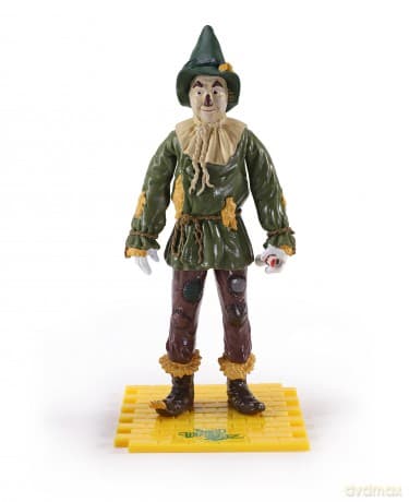 The Wizard Of Oz Scarecrow Bendyfig Figurine (With His Diploma)