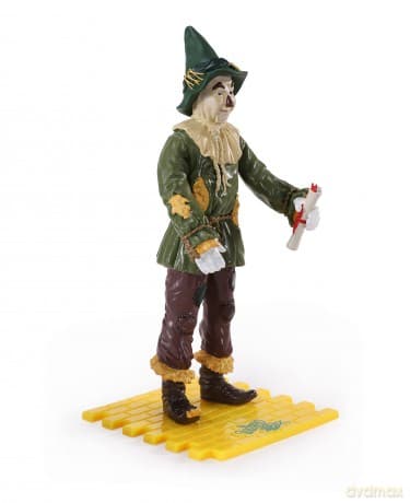 The Wizard Of Oz Scarecrow Bendyfig Figurine (With His Diploma)