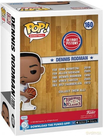 FUNKO NBA Dennis Rodman 1992 67490 74904 [FIGURKA]