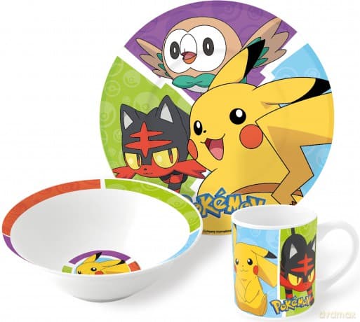 Pokemon - 3-Piece Ceramic Gift Set (36965) [FIGURKA]