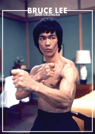 Bruce Lee: 2025 Calendar [KALENDARZ]