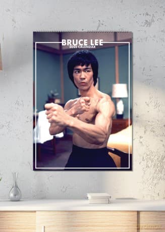 Bruce Lee: 2025 Calendar [KALENDARZ]