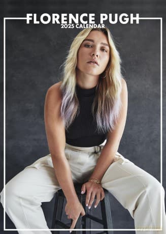 Florence Pugh: 2025 Calendar [KALENDARZ]