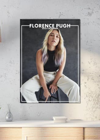 Florence Pugh: 2025 Calendar [KALENDARZ]