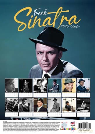 Frank Sinatra: 2025 Calendar [KALENDARZ]