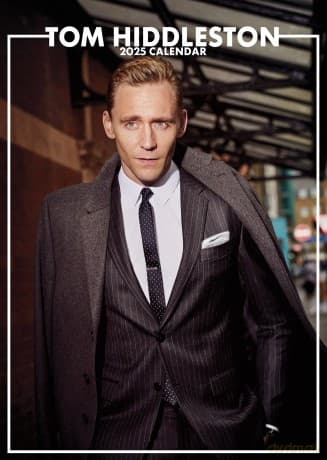 Tom Hiddleston: 2025 Calendar [KALENDARZ]