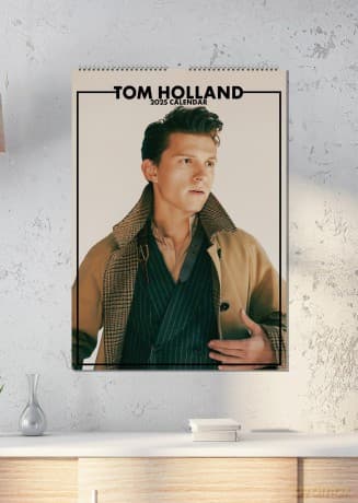 Tom Holland: 2025 Calendar [KALENDARZ]