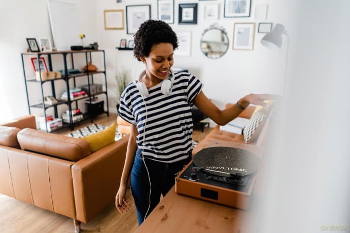 Vinyltonic: Cork & Rubber Record Slipmat