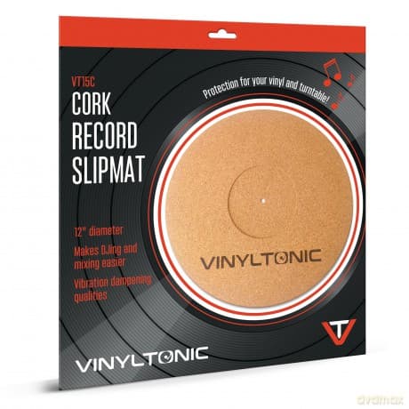 Vinyltonic: Cork Record Slipmat