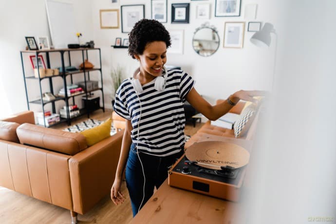 Vinyltonic: Cork Record Slipmat