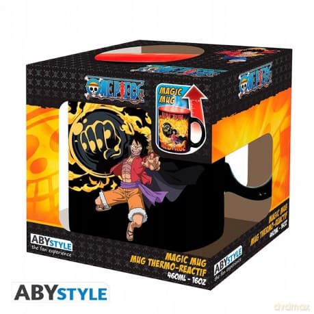 ONE PIECE - Mug Heat Change - 460 ml -Luffy vs Kaidou - ABS
