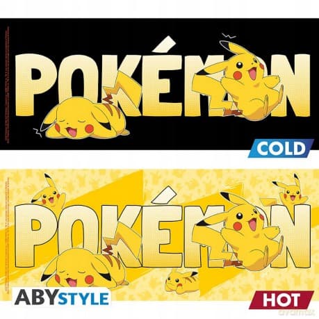 POKEMON - Kubek zmieniający kolor 460ml  - Pikachu - ABS