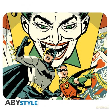DC COMICS - Elastyczna podkładka pod myszkę - Batman et Robin