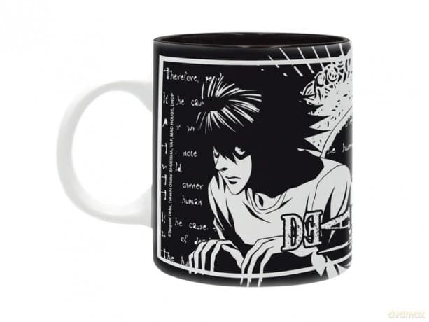 DEATH NOTE - Kubek - 320 ml - Light vs L - subli - box