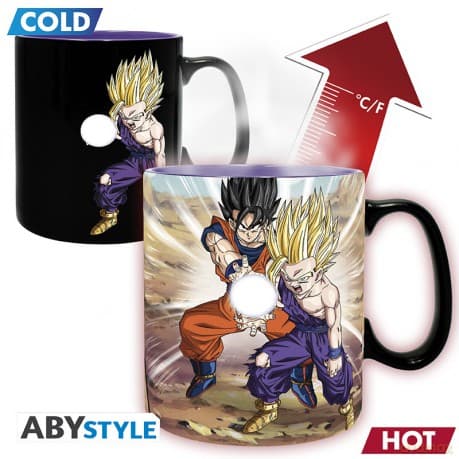 DRAGON BALL - Kubek Heat Change - 460 ml - DBZ/Gohan Cell- cardboard