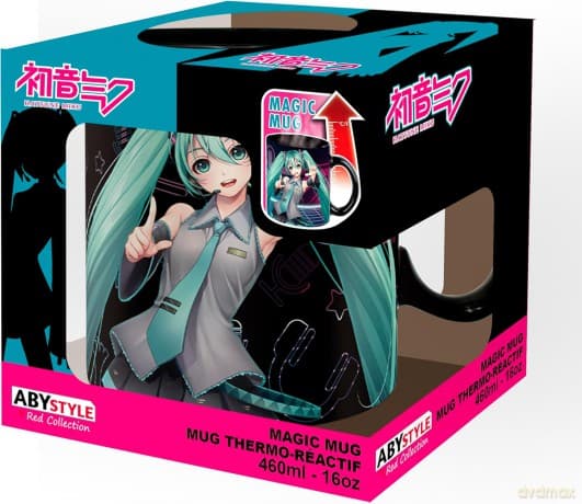 HATSUNE MIKU - Kubek Heat Change - 460 ml - Hatsune Miku - cardboard