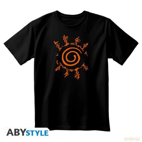 NARUTO SHIPPUDEN - Unisex black Tshirt - Seal