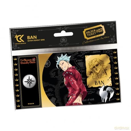 THE SEVEN DEADLY SINS - Golden Ticket Black Edition - Ban
