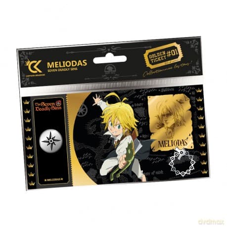THE SEVEN DEADLY SINS - Golden Ticket Black Edition - Meliodas