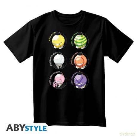 ASSASSINATION CLASSROOM - Unisex black Tshirt - Emotions
