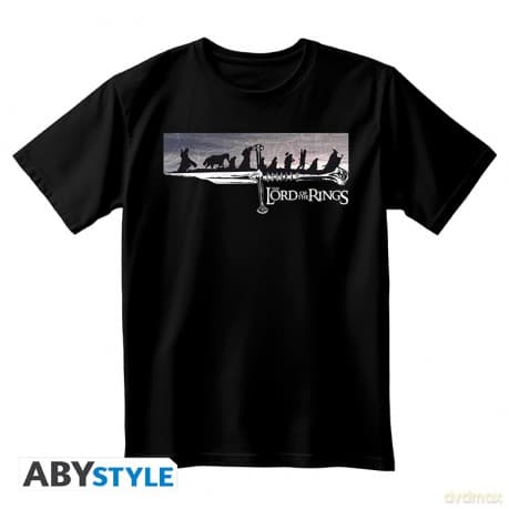 LORD OF THE RINGS - Unisex blackTshirt - The Fellowship