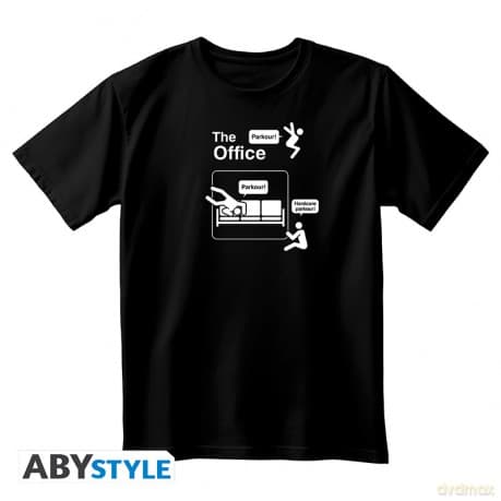 THE OFFICE - Unisex blackTshirt - PARKOUR