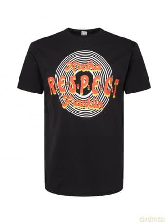 Aretha Franklin: Aretha Franklin - Respect Amplified Vintage Black Xlarge T Shirt