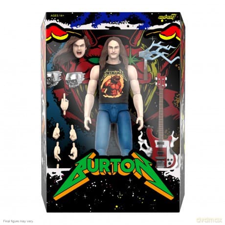 Cliff Burton: Cliff Burton Ultimates! Wave 02 - Cliff Burton (Superhero Poster)