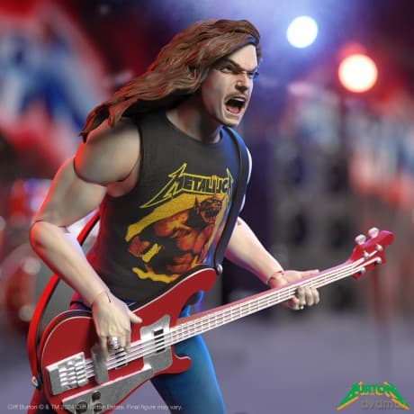 Cliff Burton: Cliff Burton Ultimates! Wave 02 - Cliff Burton (Superhero Poster)