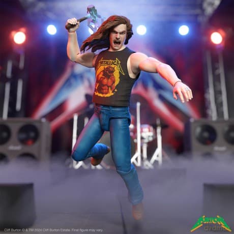 Cliff Burton: Cliff Burton Ultimates! Wave 02 - Cliff Burton (Superhero Poster)