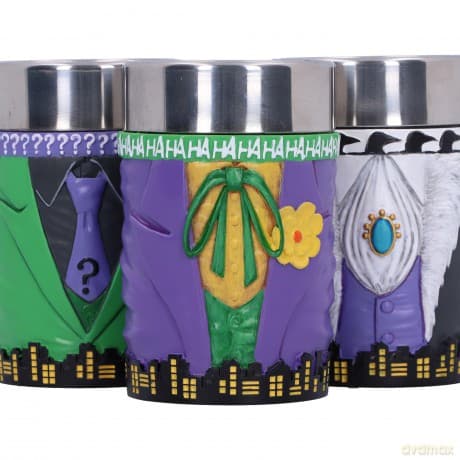 Dc: Dc Batman Super-Villain Collectible Mini Cup Set