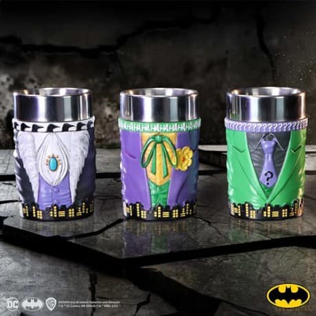 Dc: Dc Batman Super-Villain Collectible Mini Cup Set