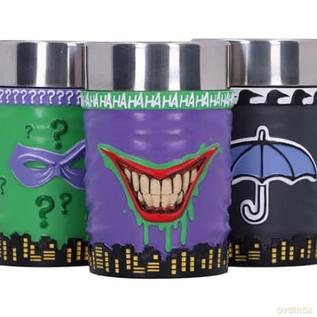 Dc: Dc Batman Super-Villain Collectible Mini Cup Set
