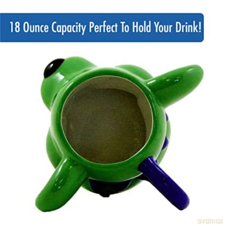 Grateful Dead: Grateful Dead Dancing Bear Molded Head Ceramic Mug (Green)