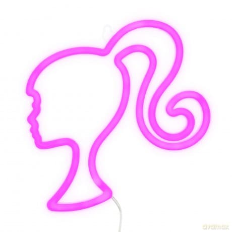 Barbie Wall Mountable LED Neon Light (high: 22 cm)