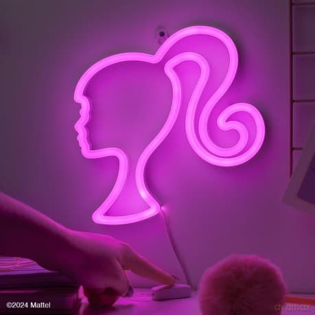 Barbie Wall Mountable LED Neon Light (high: 22 cm)