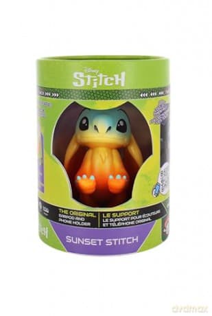 Disney Lilo & Stitch: sunset Stitch Holdem - Earbud Holder (11 cm) / Stojak na słuchawki Disney Lilo & Stitch: o zachodzie słońca (11 cm)