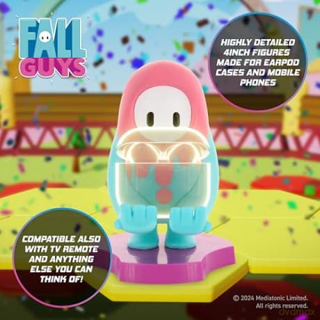 Fall Guys: Paint Dipped Holdem - Earbud Holder (11 cm) / Stojak na słuchawki Fall Guys - zafarbowany (11 cm)