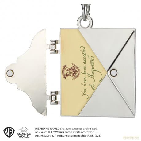 Harry Potter Hogwarts Acceptance Letter Keychain / Harry Potter brelok: list akceptacyjny do Hogwartu