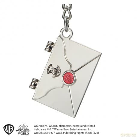 Harry Potter Hogwarts Acceptance Letter Keychain / Harry Potter brelok: list akceptacyjny do Hogwartu