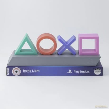 Playstation Icons Light (with Try Me button) / Lampka Playstation - ikony (z guzikiem Try me)