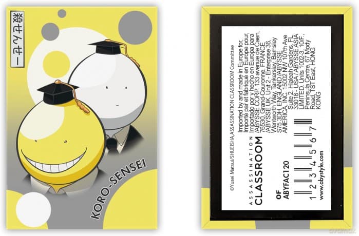 ASSASSINATION CLASSROOM - Standard Magnet - Koro Duo