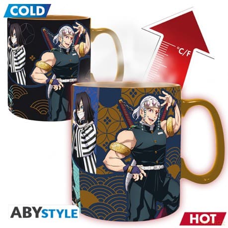 DEMON SLAYER - Mug HeatChange- 460ml- Hashira - cardboard