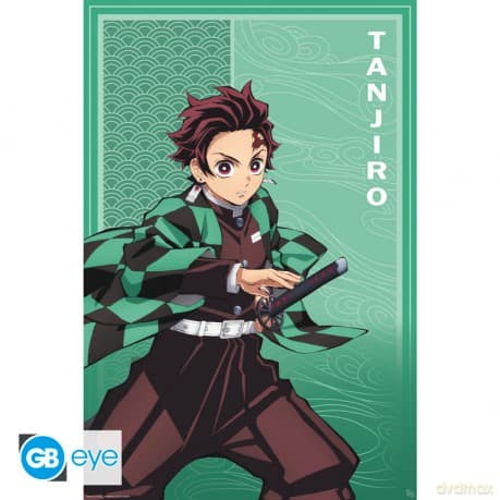 DEMON SLAYER -Plakat /  Poster Maxi 91.5x61 - Tanjiro S2