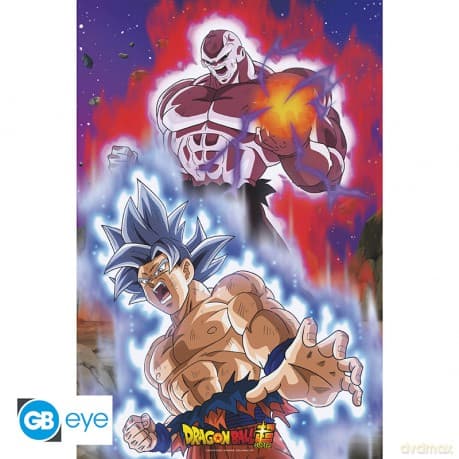 DRAGON BALL SUPER - Plakat / Poster Maxi 91.5x61 - Goku vs Jiren