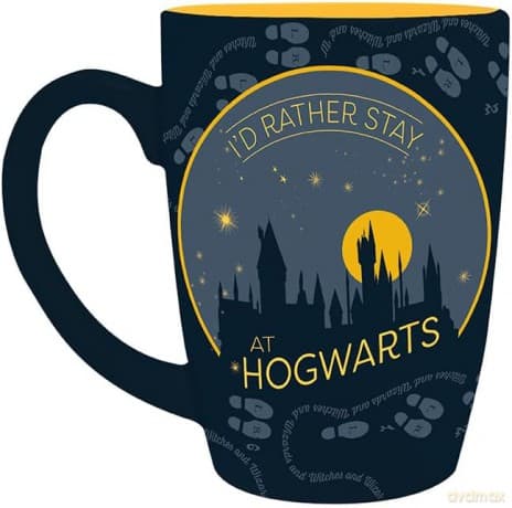 HARRY POTTER - Mug - 400 ml - Hogwarts - box