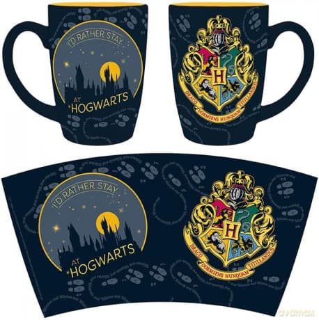 HARRY POTTER - Mug - 400 ml - Hogwarts - box