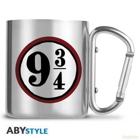 HARRY POTTER - Kubek z karabińczykiem - Platform 9 3/4 - with box