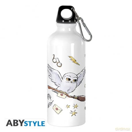 HARRY POTTER - Water Bottle - Hogwarts Symbols
